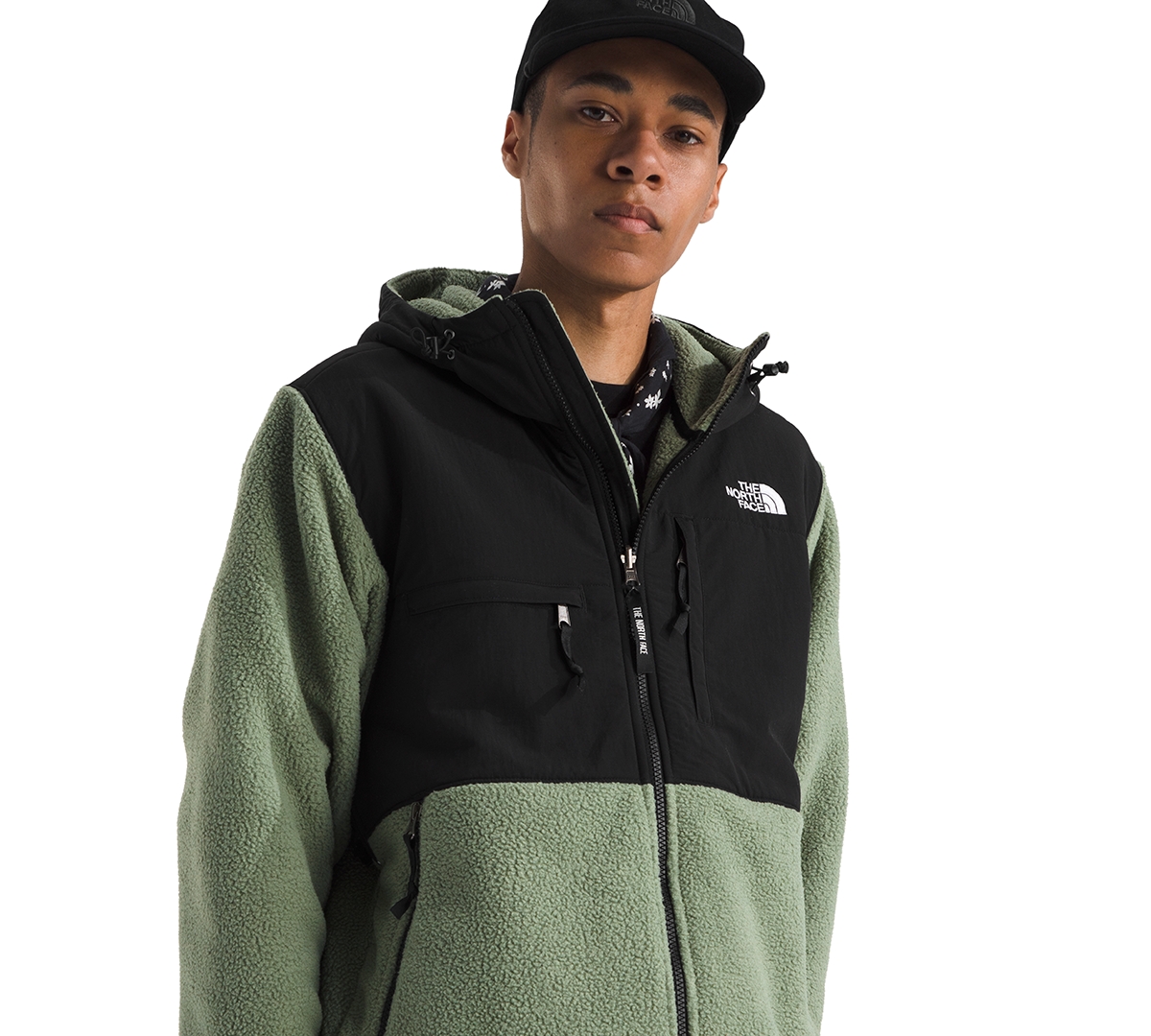 The North Face Men's Retro Denali Hoodie In Animal Print