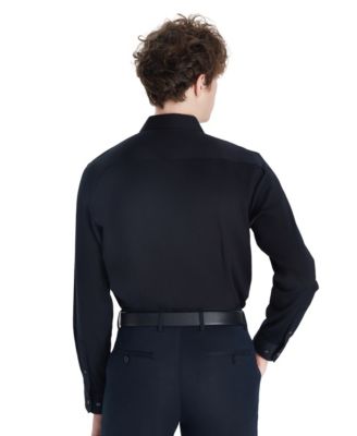 Men's Sateen Solid Dress Shirt, Macy's Exclusive