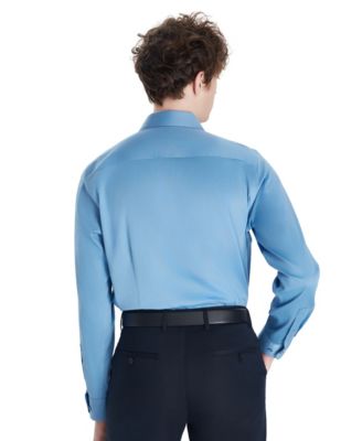 Men's Sateen Solid Dress Shirt, Macy's Exclusive