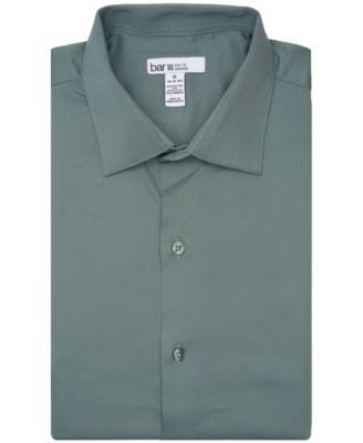 Men's Sateen Solid Dress Shirt