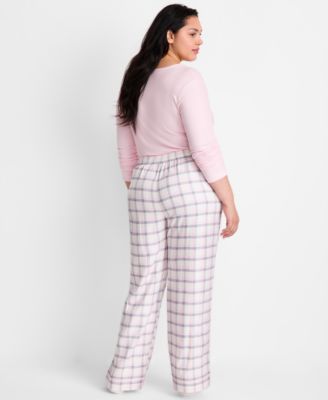 Women's Flannel Pants XS-3X, Macy's Exclusive
