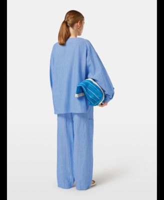 Women's Scotch and Soda Cotton Linen bib shirt