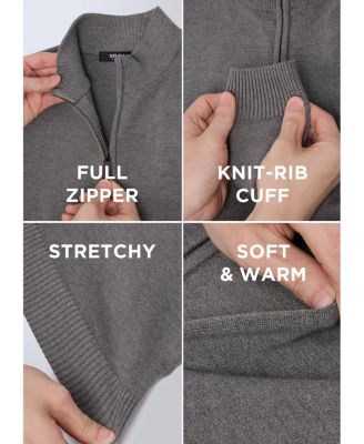 Boy's Full Zip Cardigan Sweater