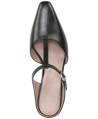 Women's Gem Mary Jane T-Strap Mule Pumps
