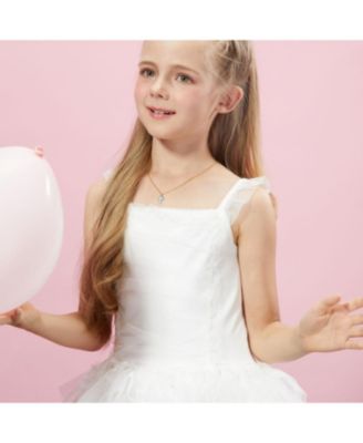 Petit Faith Necklace in Sky Blue