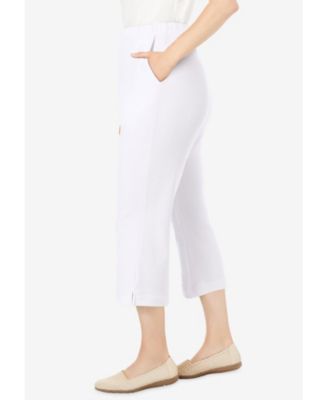 Plus Size 7-Day Knit Capri