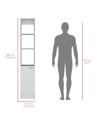 Linen Cabinet Marion, Bathroom, White