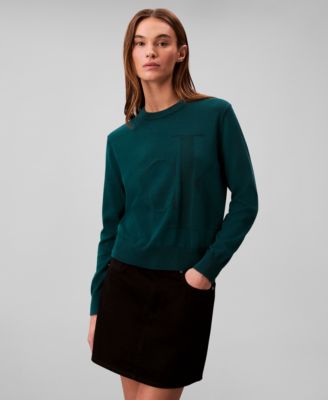 Women's Monogram Logo Sweater