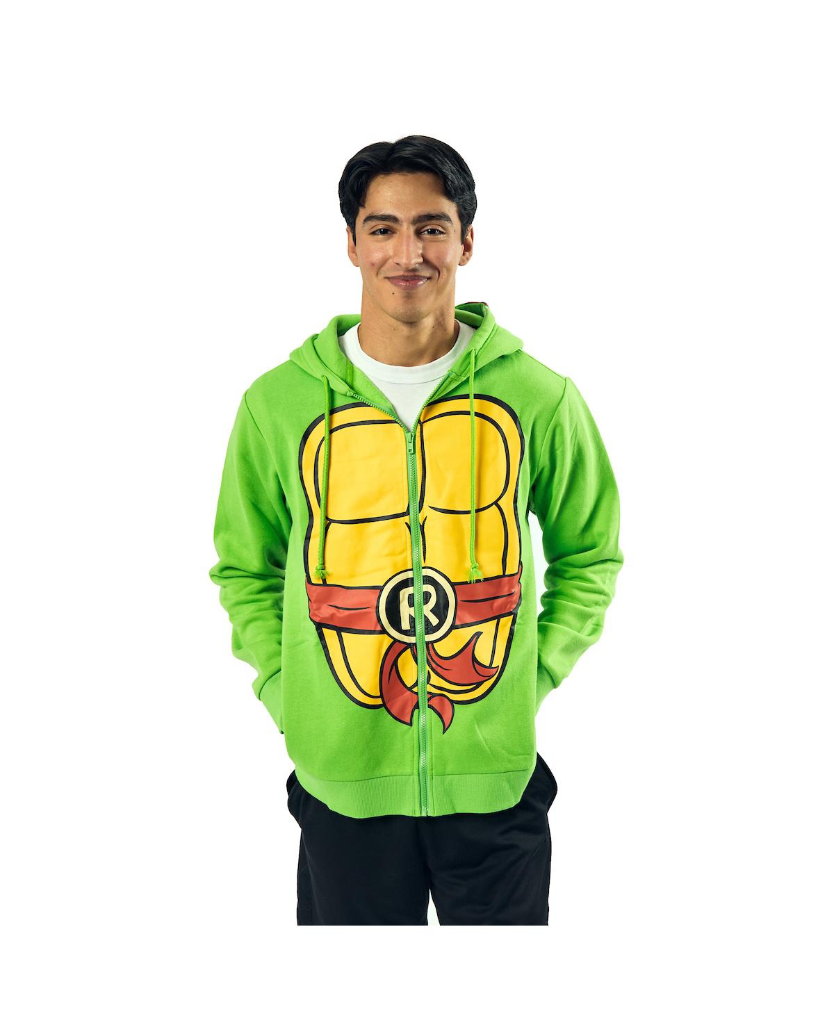 Teenage Mutant Ninja Turtles Raphael Long Sleeve Men's Green Cosplay Hoodie