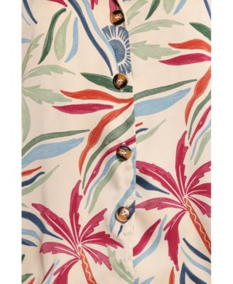 Women's Illoura Short Sleeve Shirt - Tahitian Tide