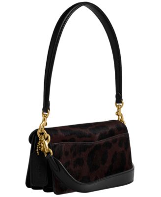Tabby Small Haircalf Leopard Print Shoulder Bag 20