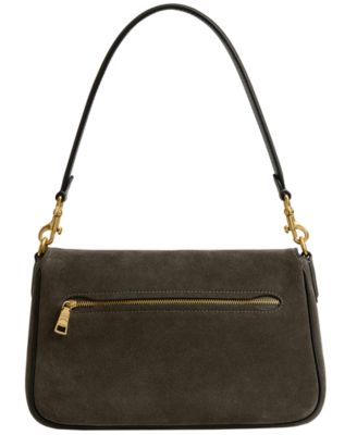 Tabby Small Soft Suede Shoulder Bag 