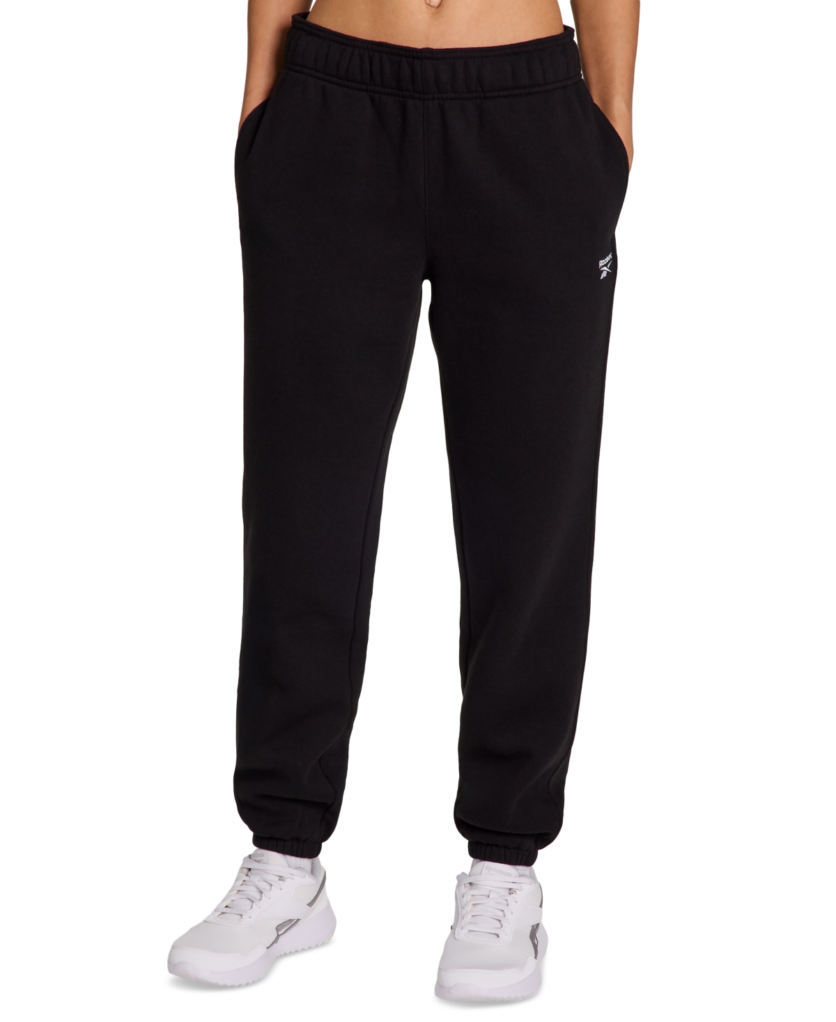 Reebok Women's Loose Fit Sweatpants In Black