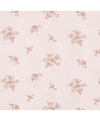 Baby Girls' 2-Piece Swaddle Blanket & Headband Set, Pink Floral, One Size