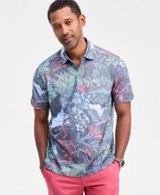 Tommy Bahama - Men's Geneva Jungle Printed Polo Shirt