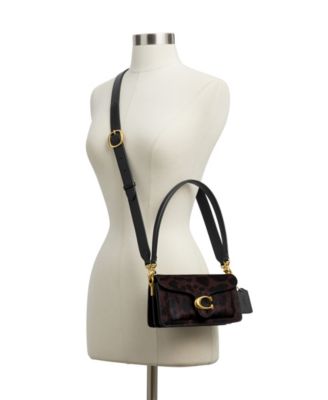 Tabby Small Haircalf Leopard Print Shoulder Bag 20