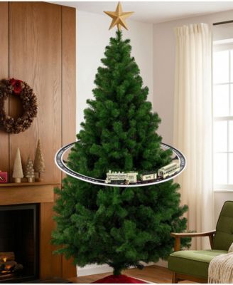 Animated Train Around the Tree