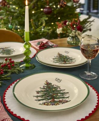 Spode - Christmas Tree Figural Santa  Snowman Mugs 2 Pc. Set, Service for 2