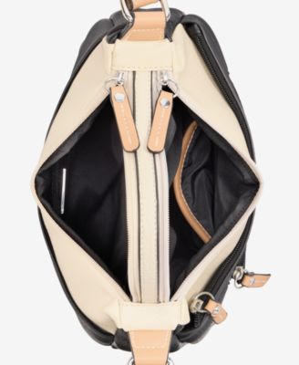 Colorblock Pebble Hobo, Exclusively at Macy's