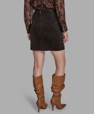 Women's Corduroy Mini Skirt