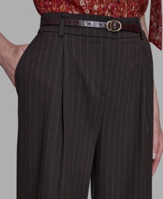 Women's Pleated Wide Leg Pants