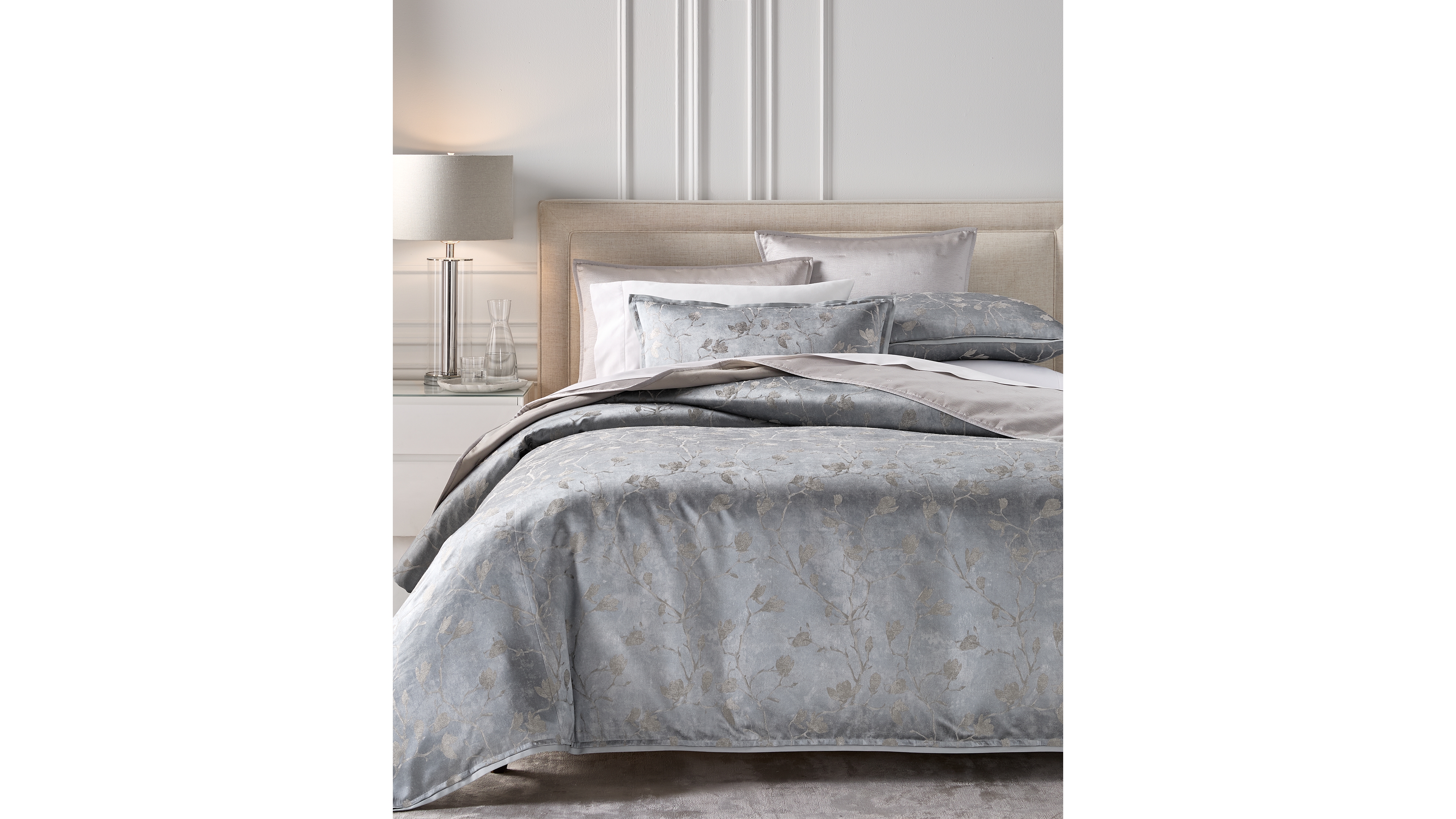 Hotel Collection Sakura Blossom Duvet Cover Set, King, Exclusively at Macy's