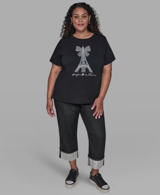 Plus Size Crystal T-Shirt