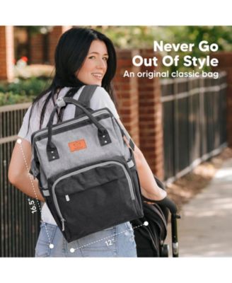 Original Diaper Bag Backpack, Multi-Functional Baby Diaper Bags with Changing Pad