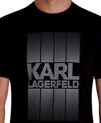 Men's Pixelated Graphic Detail T-shirt