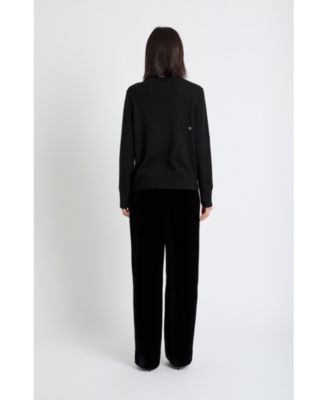 Women's Wool-Cashmere Xmas Tree Sweater