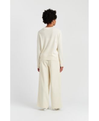 Women's Wool-Cashmere Xmas Tree Sweater