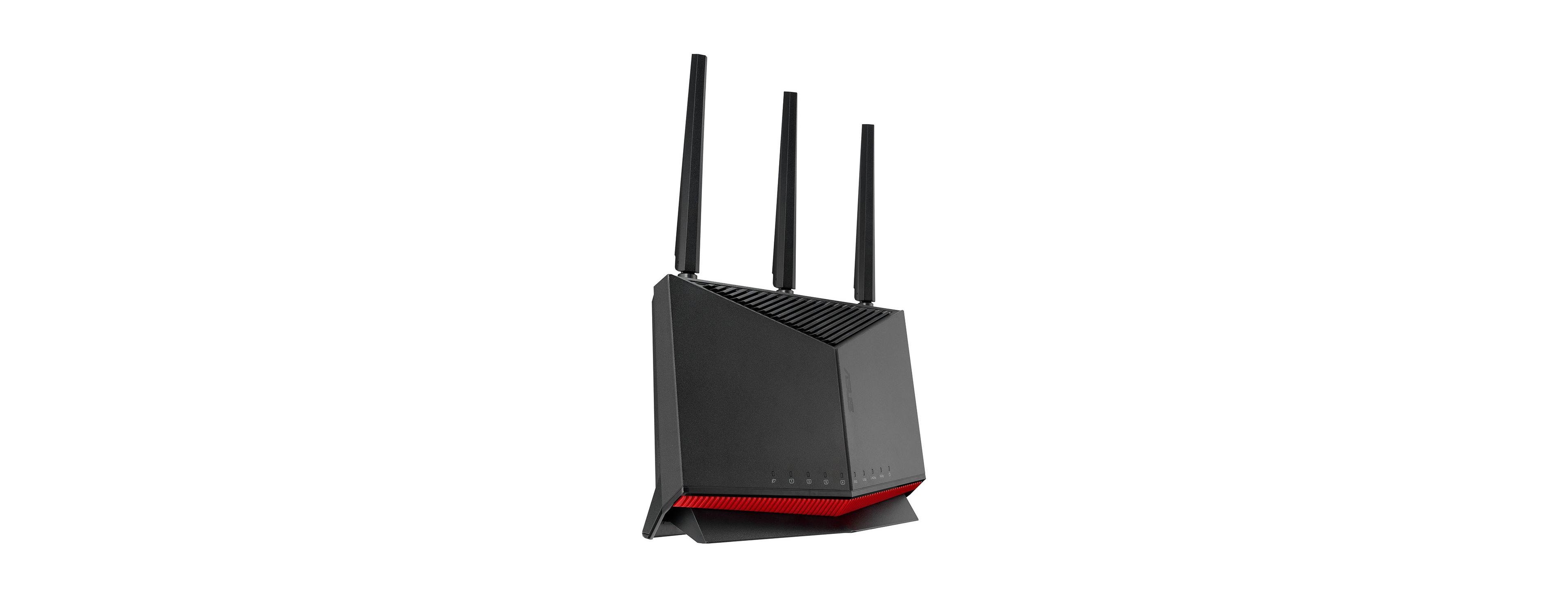 Asus Rt-BE86U BE6800 Dual-Band Wi-Fi 7 AiMesh Router, Black