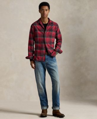 Men's Brushed Performance Long Sleeve Shirt