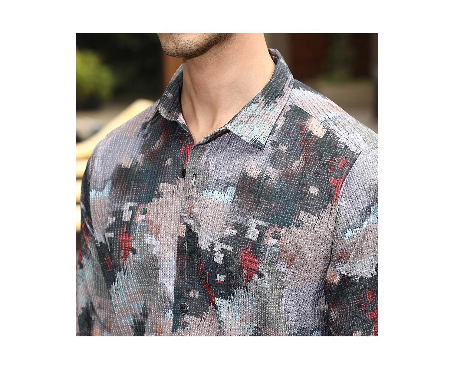 Men's Artistic-Blur Shirt