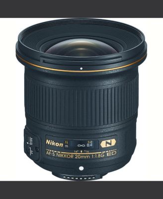 20mm f/1.8G ED AF-S NIKKOR Lens, Bundle with Hoya 77mm Digital Filter Kit II (UV/CPL/ND8X), Cleaning Kit, Cleaning Cloth