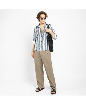 Men's Multitrack-Striped Shirt