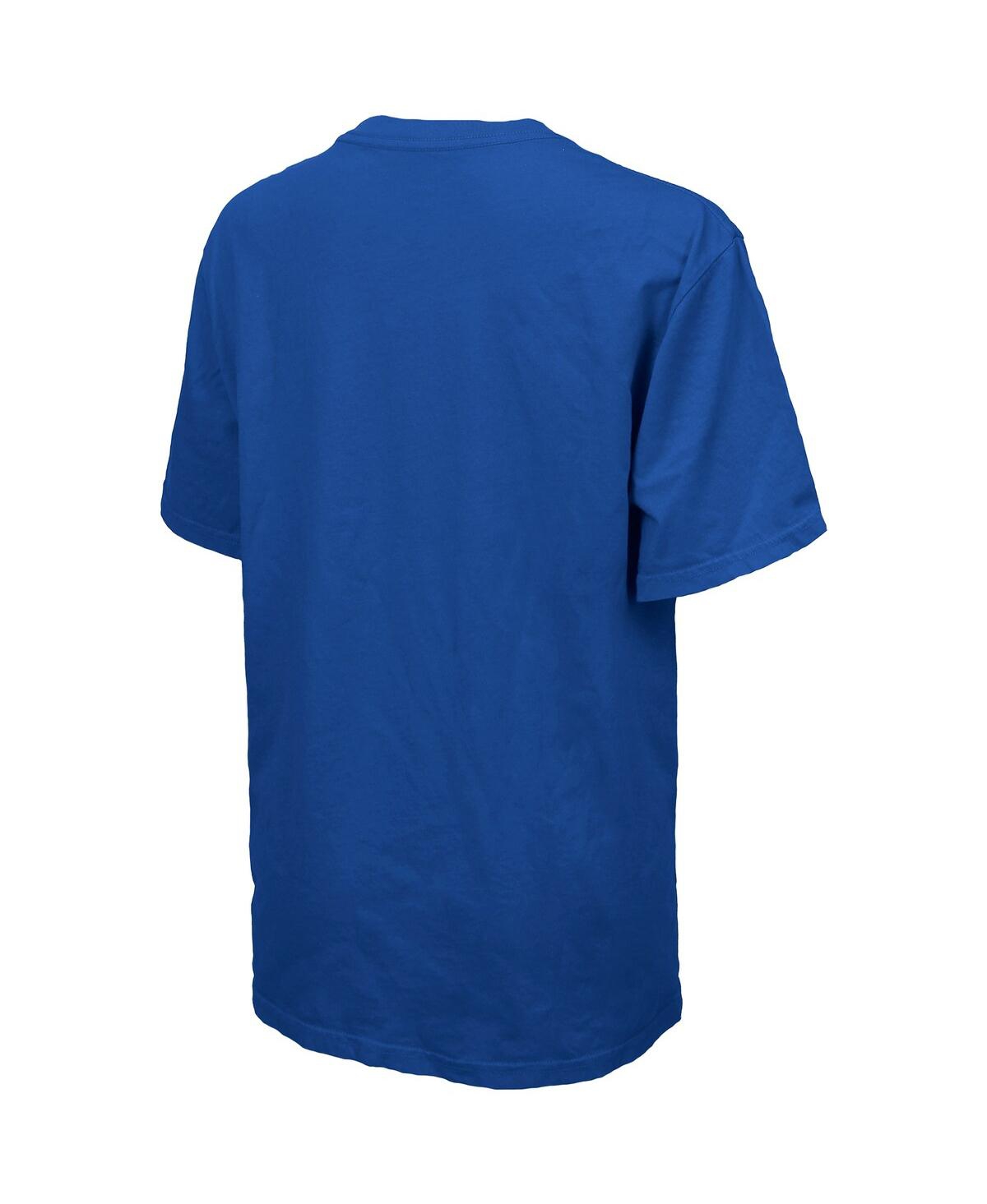 Majestic Women's Royal New York Mets Oversized First Base T-shirt In Blue