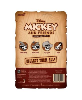 Mickey Friends Peg Leg Pete Vintage Collection Reaction Figure - Wave 3