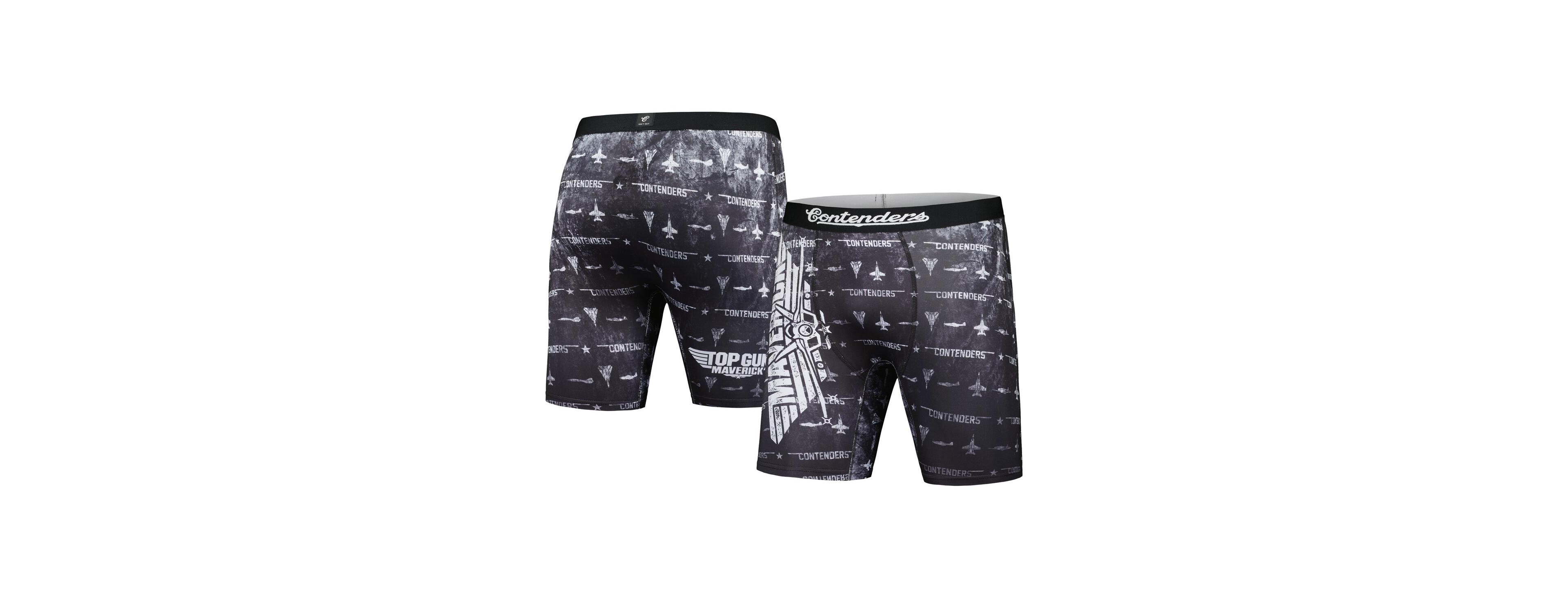 Contenders Clothing Men's Black Top Gun: Maverick Boxer Briefs
