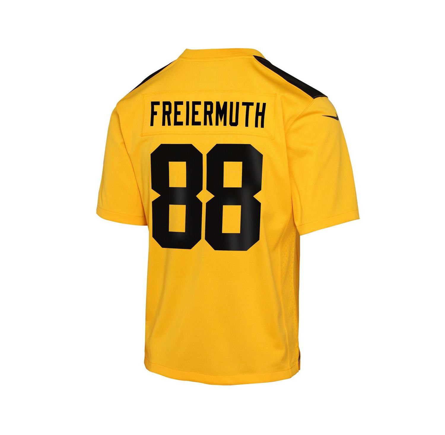 Big Boys and Girls Pat Freiermuth Gold Pittsburgh Steelers Alternate 1933 Throwback Game Jersey