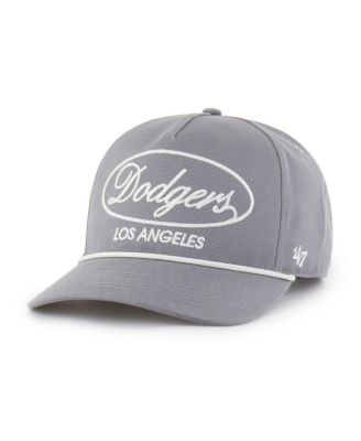 Men's Gray Los Angeles Dodgers Foundational Hitch Adjustable Hat
