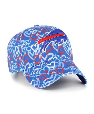 Girls Preschool Royal Buffalo Bills Mural Clean Up Adjustable Hat