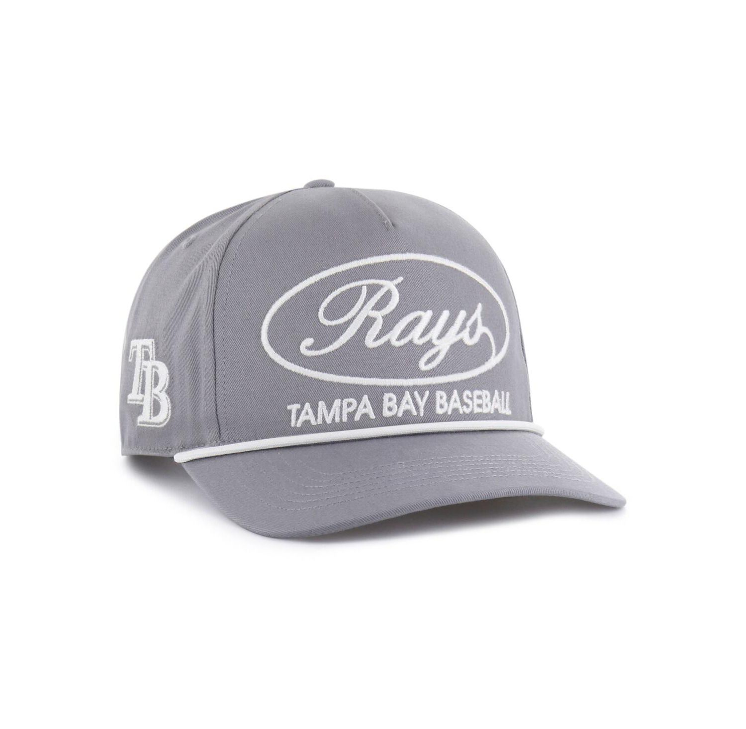 Men's Gray Tampa Bay Rays Foundational Hitch Adjustable Hat