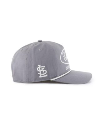 Men's Gray St. Louis Cardinals Foundational Hitch Adjustable Hat