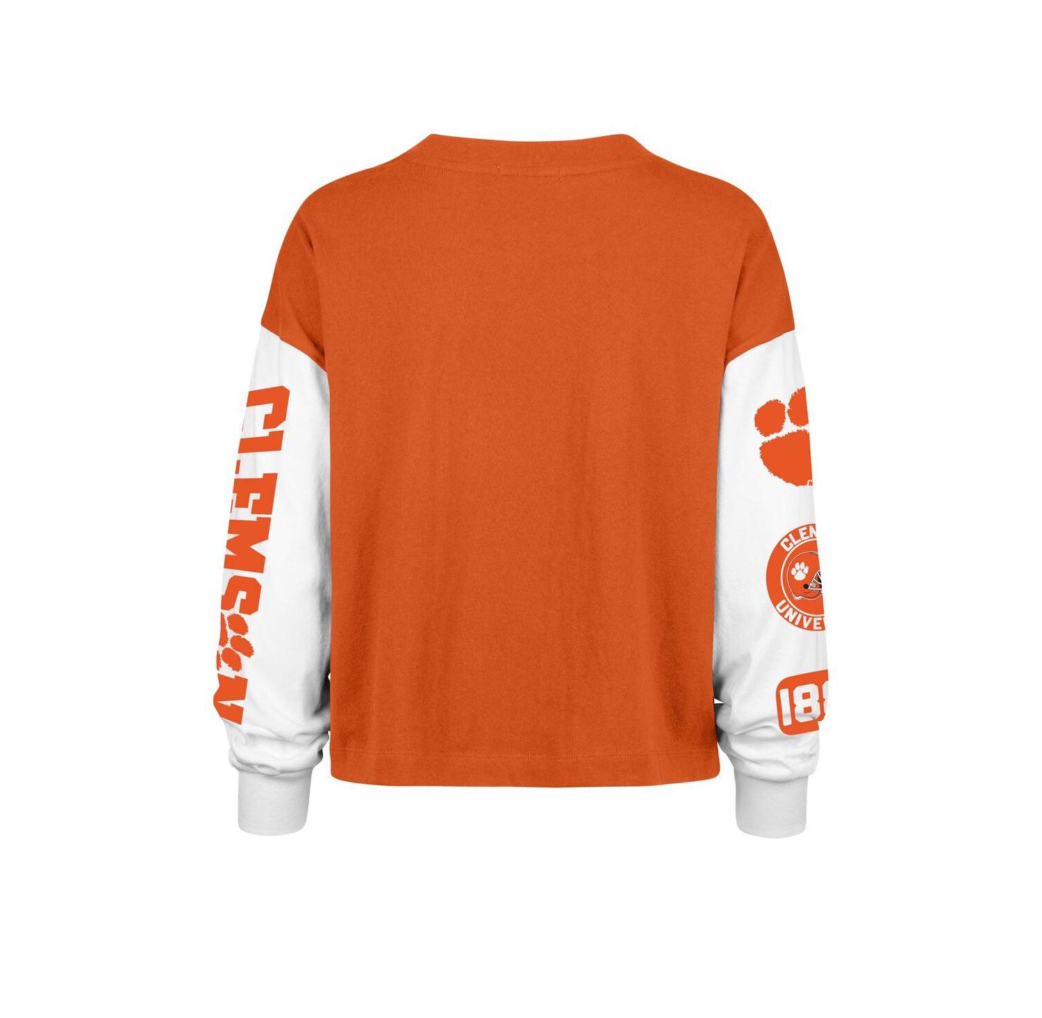 Women's Orange Clemson Tigers Sydney Long Sleeve T-Shirt