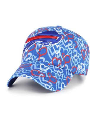 '47 Brand - Big Girls Royal Buffalo Bills Mural Clean Up Adjustable Hat