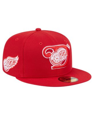 New Era - Men's Red Detroit Red Wings Deceptor 59FIFTY Fitted Hat