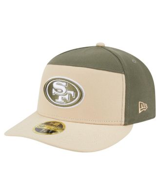 New Era - Men's&nbsp;Light Beige/Olive San Francisco 49ers Two-Tone Color Pack Split Panel 59FIFTY Fitted Hat