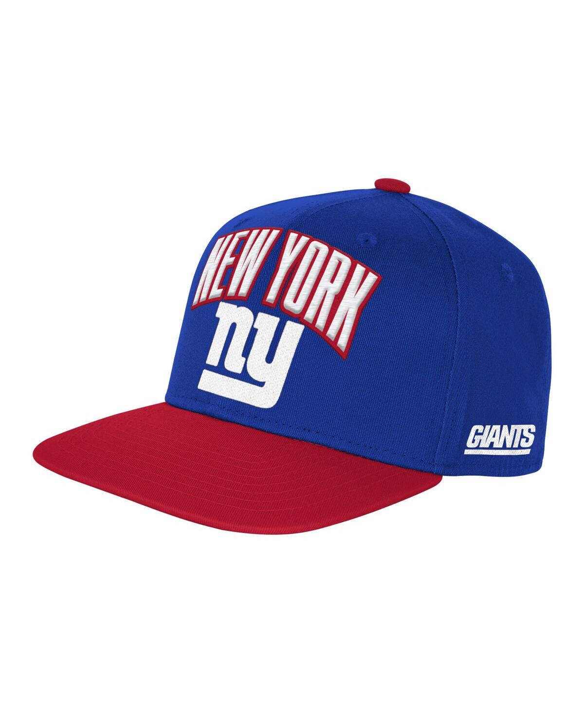 Outerstuff Kids' Preschool Royal New York Giants Essentials Adjustable Hat In Blue