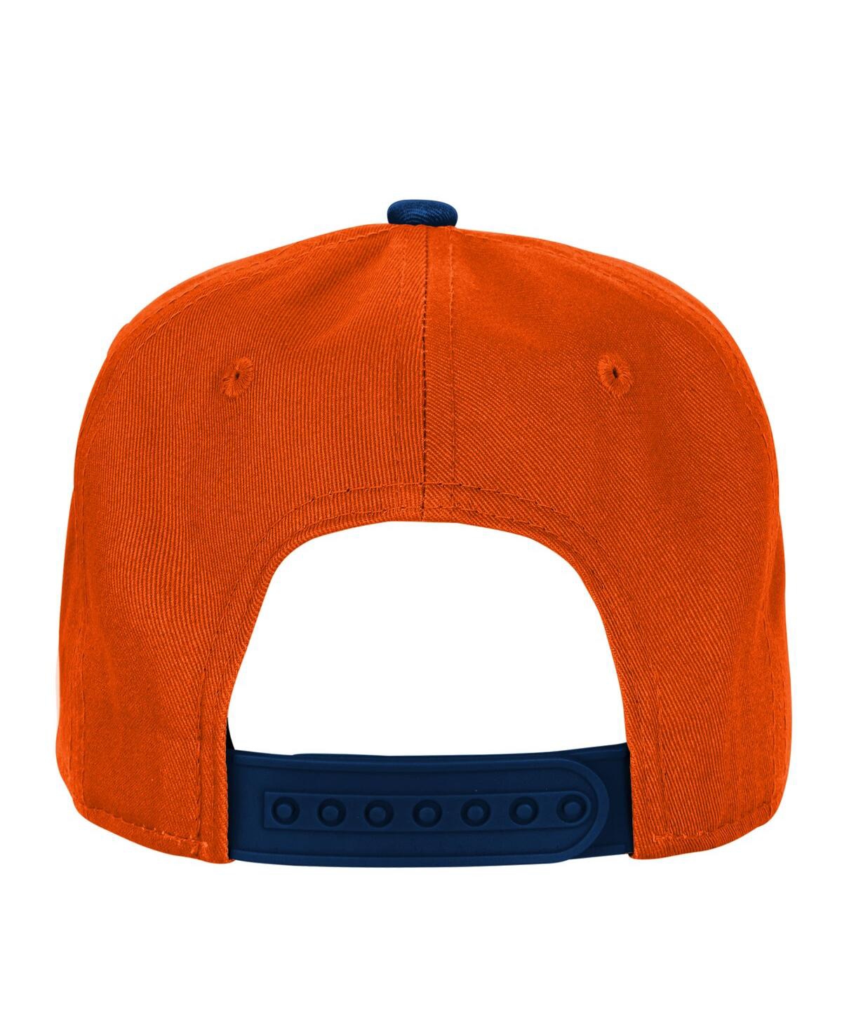 Outerstuff Big Boys And Girls Orange Denver Broncos Essentials Adjustable Hat In Orange